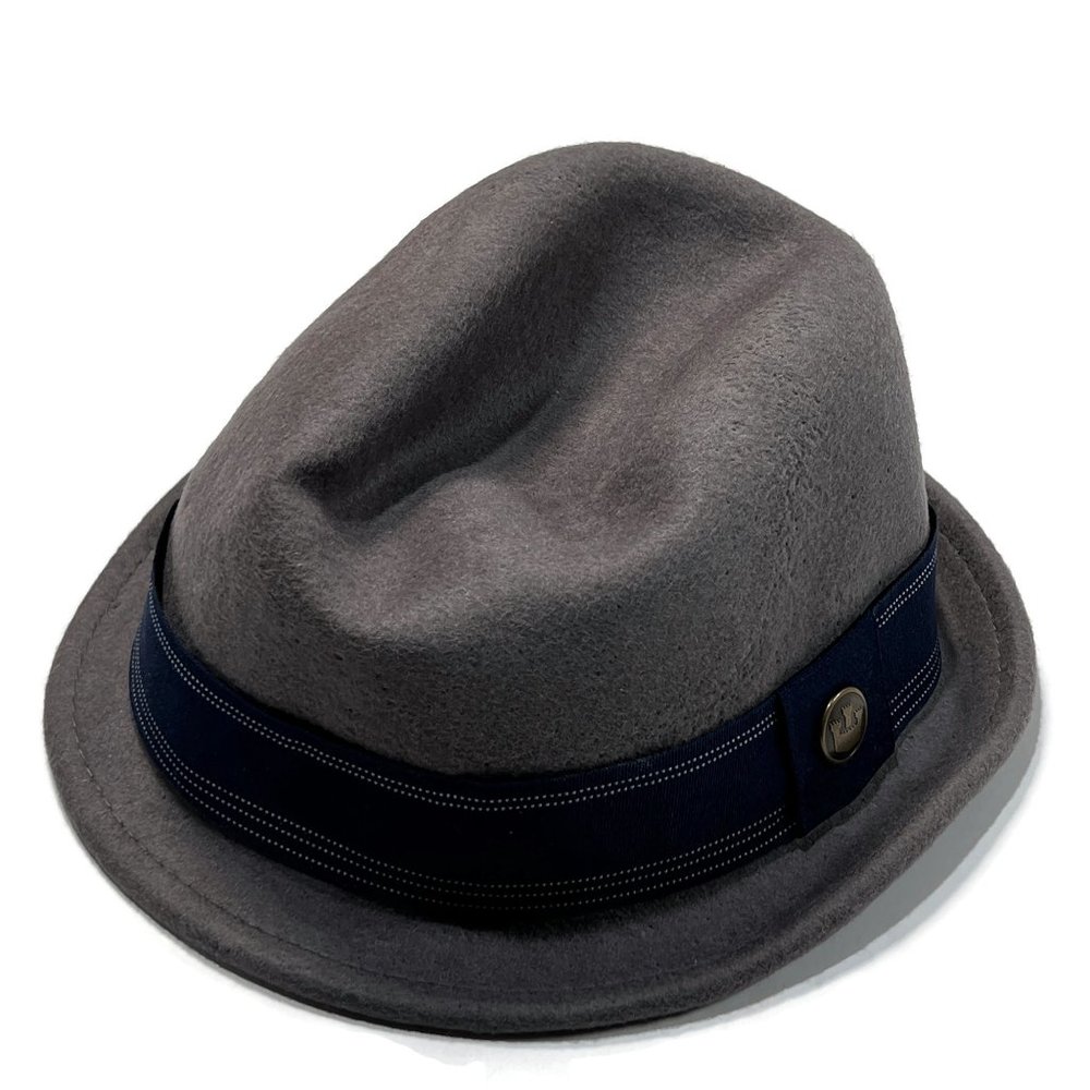 Goorin Bros Fedora Hat Medium Gray London Bound New NWT